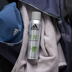 Hombre Adidas 6 in 1 Desodorante Spray