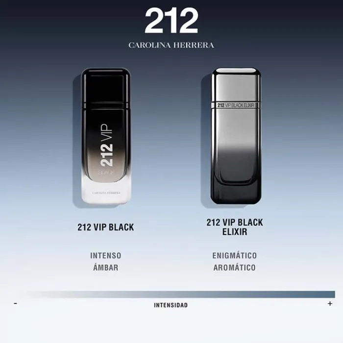 Hombre CAROLINA HERRERA 212 VIP BLACK ELIXIR