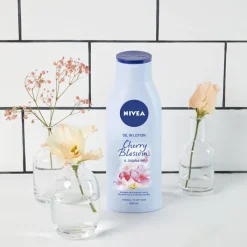 NIVEA Aceite en Loción Flor de Cerezo & Aceite de Jojoba