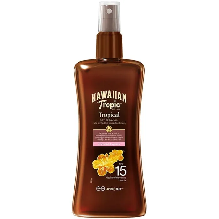 Hawaiian Tropic Aceite Solar Protector Bronceador Spray SPF15