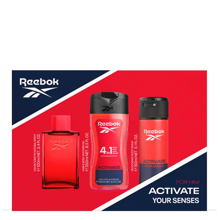 Hombre Reebok Activate Your Senses For Him Estuche