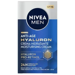 Hombre NIVEA MEN Active Age Hyaluron Hidratante Antiedad