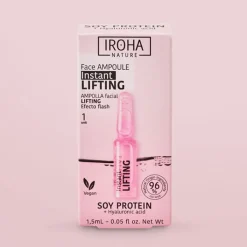 Iroha Nature Ampollas Flash Lifting Proteína de Soja