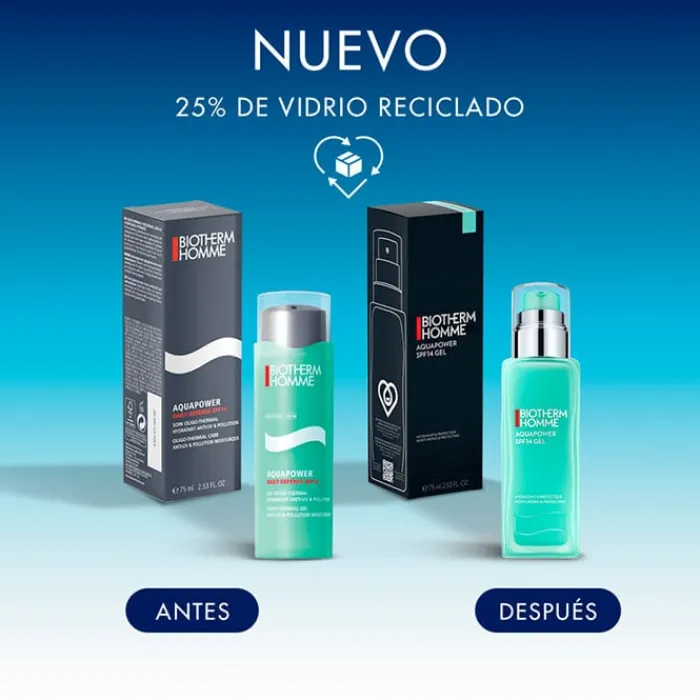 Hombre BIOTHERM HOMME Aquapower Advanced Gel SPF14