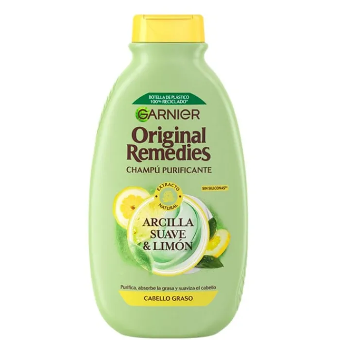 Original Remedies Arcilla Suave y Limón Champú Purificante