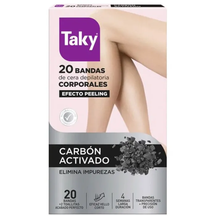 Taky Bandas Corporales Carbón Activado