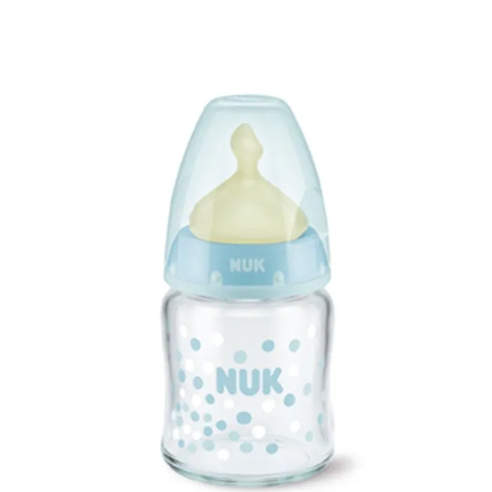 Nuk Biberón FC+Cristal 0-6 meses M Látex