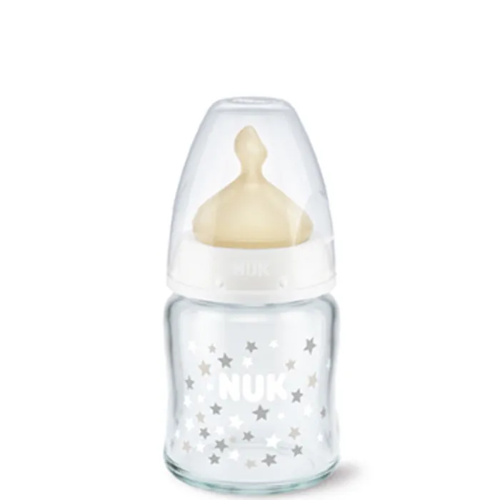 Nuk Biberón FC+Cristal 0-6 meses M Látex