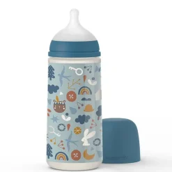 Suavinex Biberón Flujo Denso Prints Tetina Fisiológica SX Pro