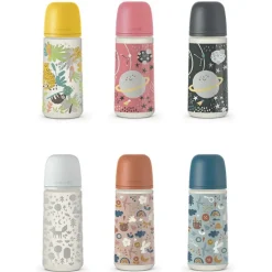 Suavinex Biberón Flujo Denso Prints Tetina Fisiológica SX Pro