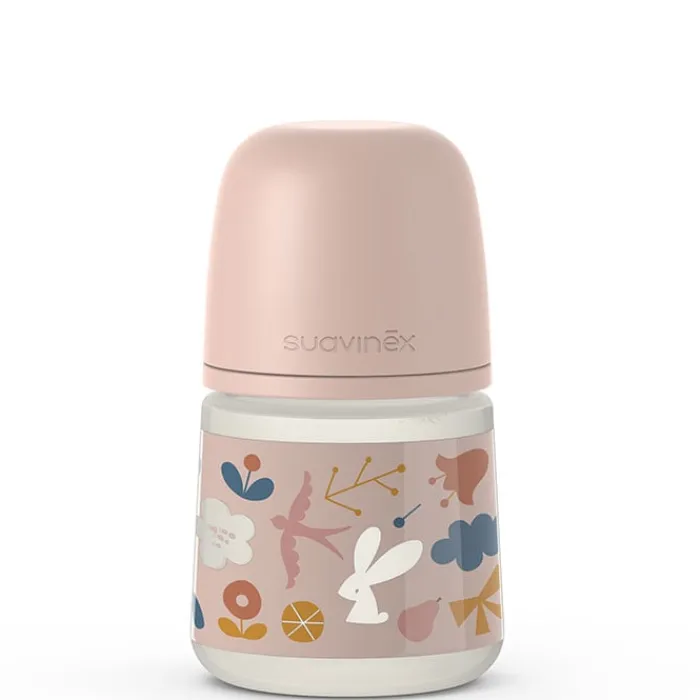 Suavinex Biberón Flujo Lento Prints Tetina Fisiológica SX Pro