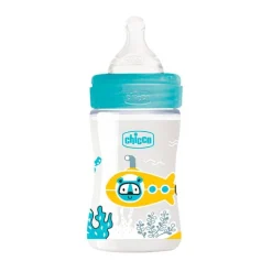 Chicco Biberón Well-Being Azul 0 Meses+