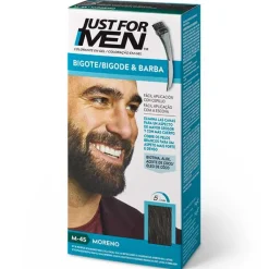 Hombre Just For Men Bigote y Barba Moreno