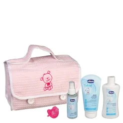 Niños Chicco Bolsa Neceser Baby Piqué Rosa