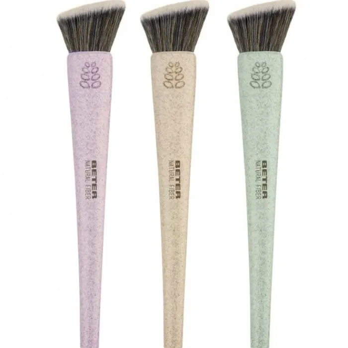 Beter Brocha Angulada Maquillaje Fluido Natural Fiber
