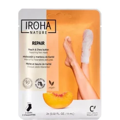 Iroha Nature Calcetines Mascarilla Reparadores Melocotón