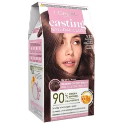 L'Oréal Casting Natural Gloss Nº 523 Castaño Claro Caramelo