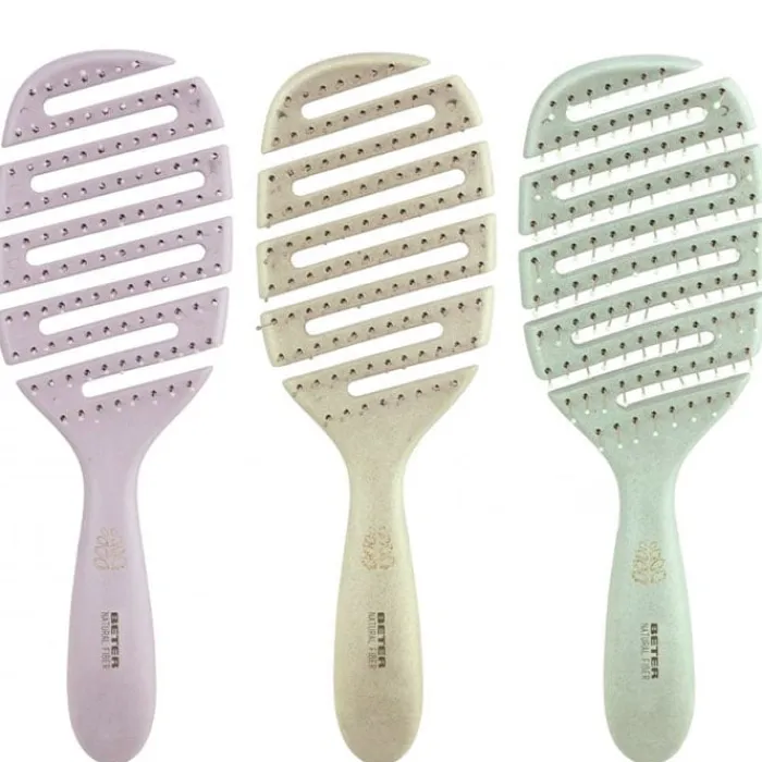 Beter Cepillo Esqueleto Flexible Natural Fiber