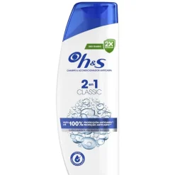 H&S Champú Anticaspa 2 en 1 Classic