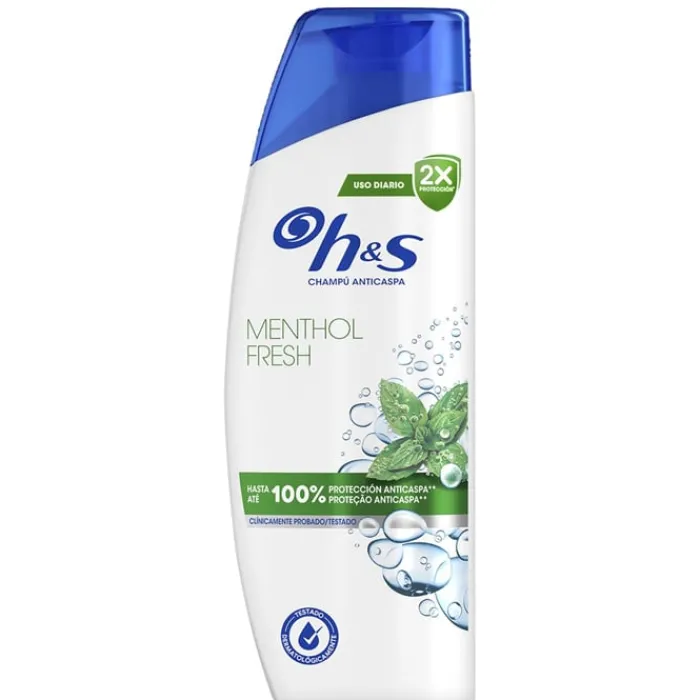 Hombre H&S Champú Anticaspa Menthol Fresh
