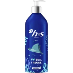 H&S Champú Classic Botella Reutilizable I Love Sea