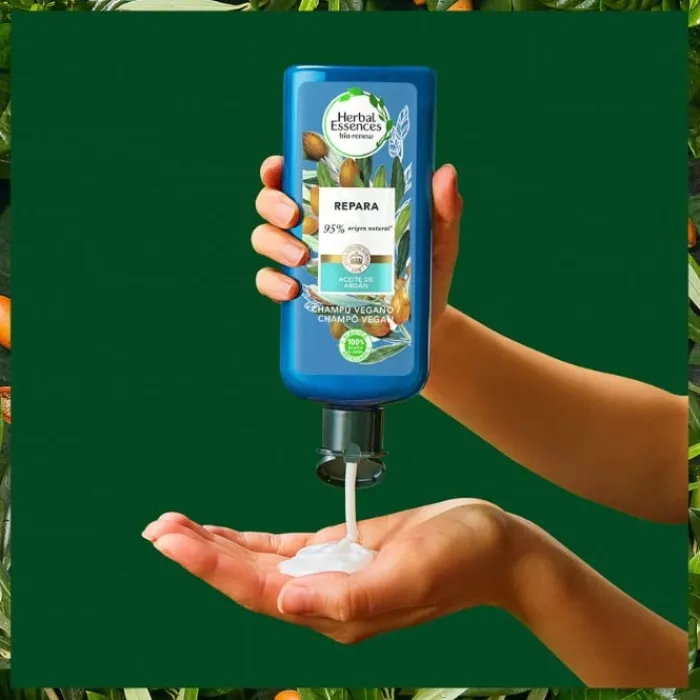 Herbal Essences Champú Repara Aceite de Argán