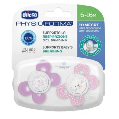 Chicco Chupete Physio Comfort Silicona Rosa 6-16 Meses