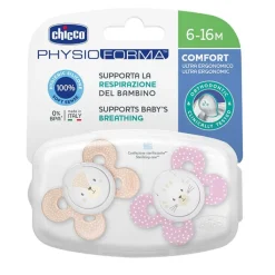 Chicco Chupete Physio Comfort Silicona Rosa 6-16 Meses