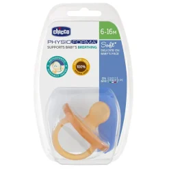 Chicco Chupete Physio Soft Caucho Látex 6-16 Meses
