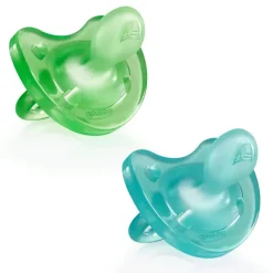 Chicco Chupete Physio Soft Verde-Azul 6-16 Meses