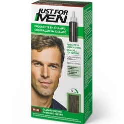 Hombre Just For Men Colorante en Champú H-35
