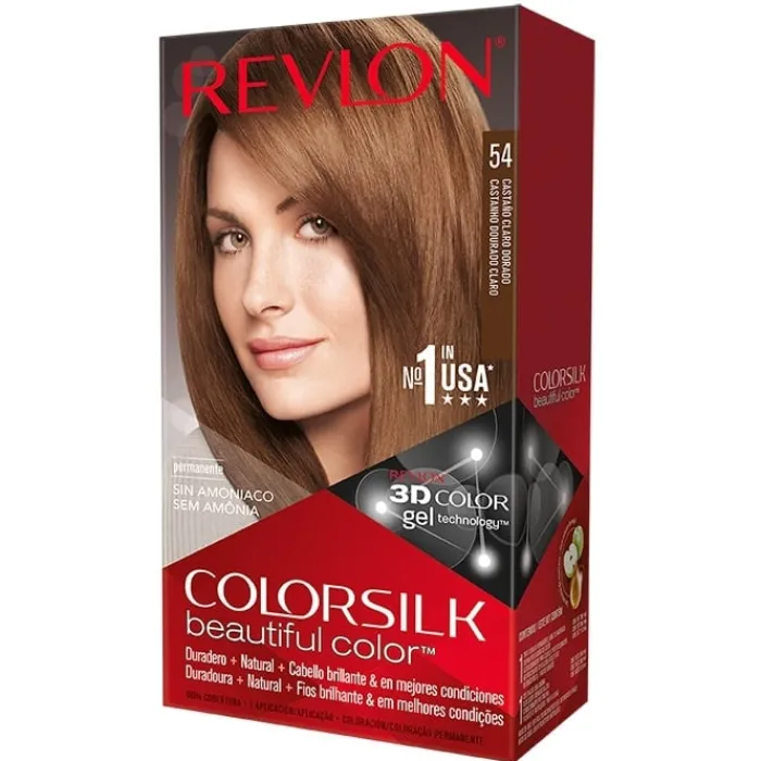 Revlon COLORSILK Beautiful Color Nº 54 Castaño Claro Dorado