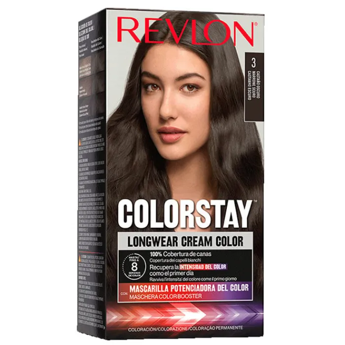 Revlon COLORSTAY Longwear Cream Color Nº 3 Castaño Oscuro