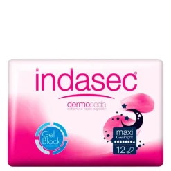 Indasec Compresa Dermoseda Maxi Noche