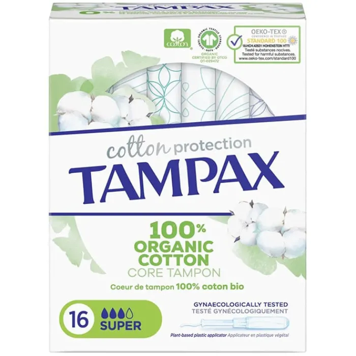 Tampax COTTON PROTECTION Super