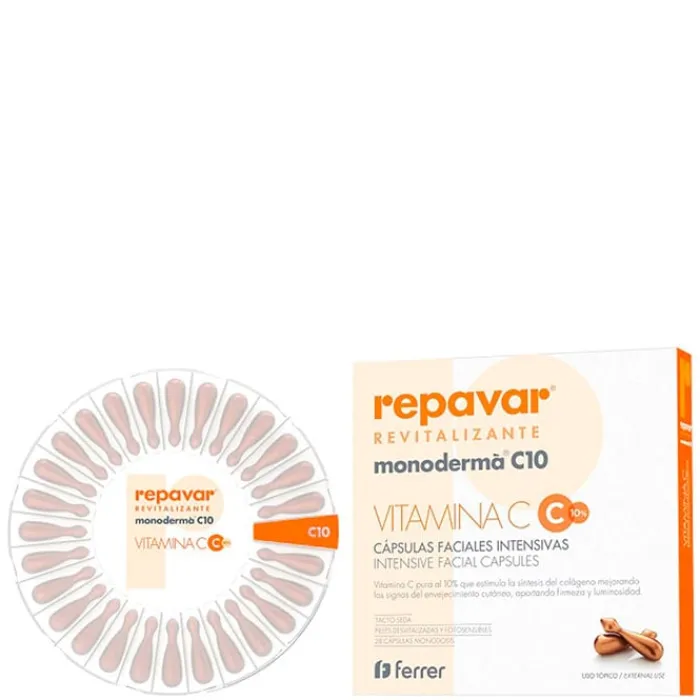 Repavar Cápsulas Faciales Intensivas Vitamina C