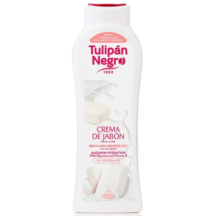 Tulipán Negro Crema de Jabón Gel de Baño