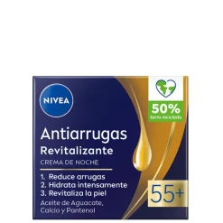 NIVEA Crema de Noche Antiarrugas Revitalizante 55+