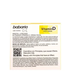 Babaria Crema Facial Vitamina D