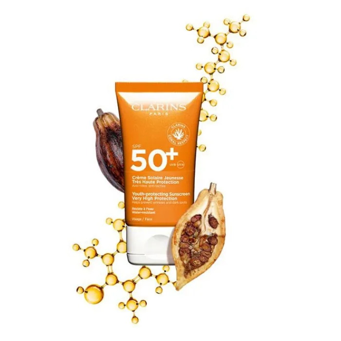 CLARINS Crema Solar Juventud Muy Alta Protección SPF50+