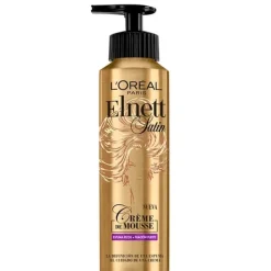 Elnett Crème de Mousse Espuma Rizos Fijación Fuerte