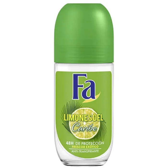 Fa Desodorante Roll-On Limones del Caribe