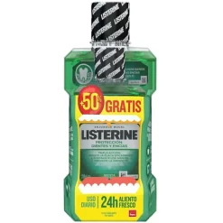 Listerine Dientes y Encías Enjuague Bucal