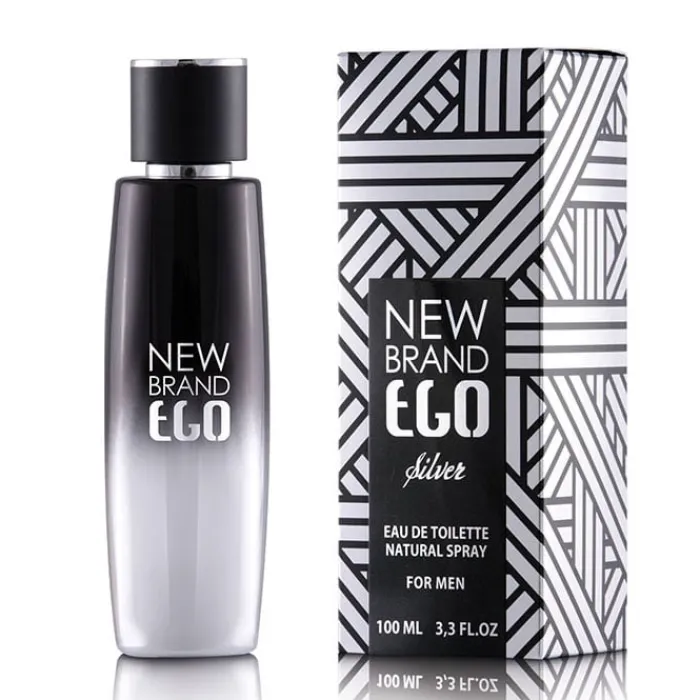 Hombre New Brand Ego Silver For Men