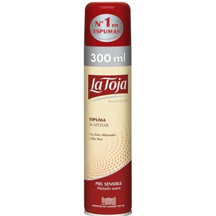 Hombre La Toja Espuma de Afeitar Piel Sensible