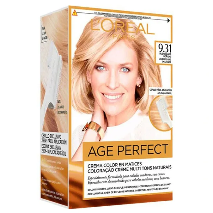L'Oréal Excellence Age Perfect Nº 9.31 Rubio Claro Dorado
