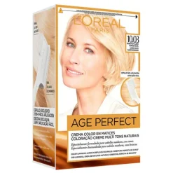 L'Oréal Excellence Age Perfect Nº 10.03 Rubio Muy Claro Dorado Sutil