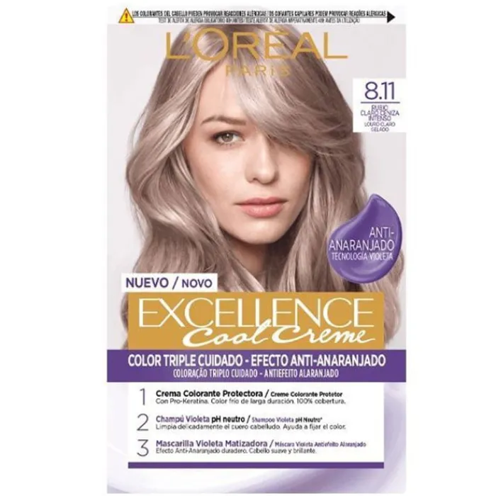 L'Oréal Excellence Cool Creme 8.11
