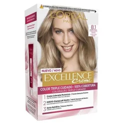 L'Oréal Excellence Creme Nº 8.1 Rubio Claro Ceniza
