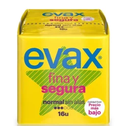 Evax FINA y SEGURA Normal Sin Alas